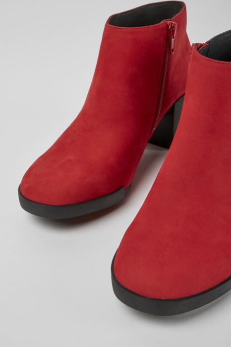 Bottines Camper Be Lotta Rouges Exclusives Pour Femmes