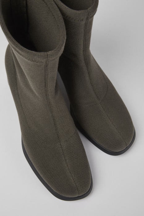 Bottes Camper Be Design Meda Tencel Vertes Pour Femmes
