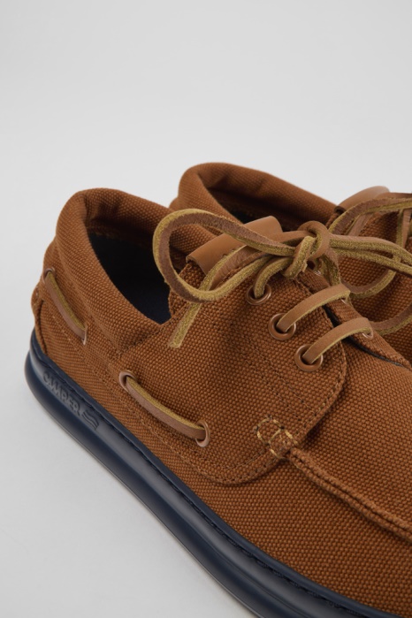 Baskets Runner Textile Marron Pour Homme Camper Be Nouveautés