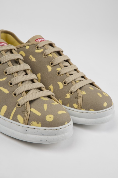 Baskets Be Runner Camper Multicolores En Nubuck Et Cuir Pour Hommes Nouveautés