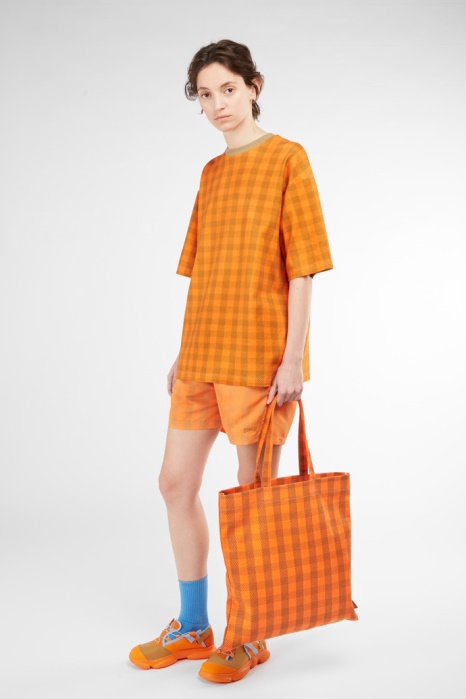 Sac Fourre-tout Camper Be Design Conmigo Orange Et Beige