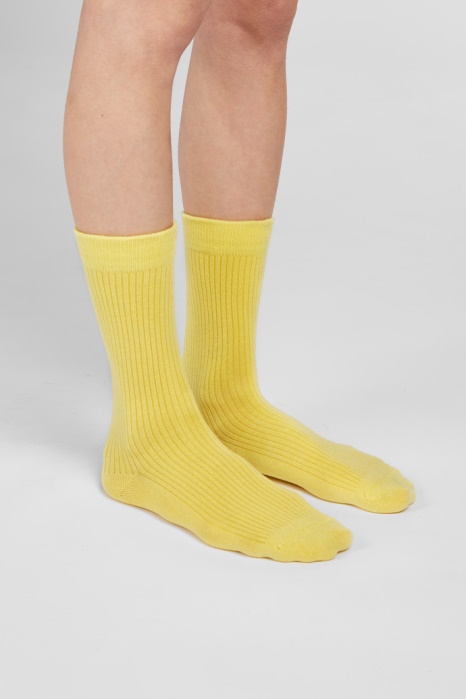 Chaussettes Camper Be Design Calma Chaussettes Jaunes Avec Pyratex