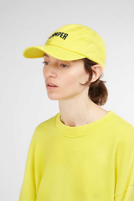 Casquette Casquette Jaune Avec Logo Camper Be