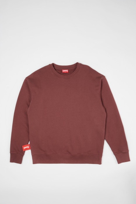 Sweat Exclusif Camper Be Fashion Sweat Bordeaux Avec Imprimé Cheval