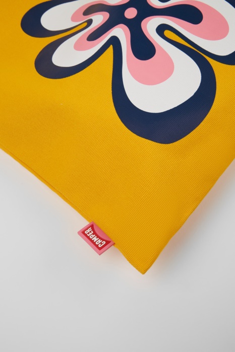 Camper Be Conmigo Sac Fourre-tout Orange En Coton Recyclé Nouveautés