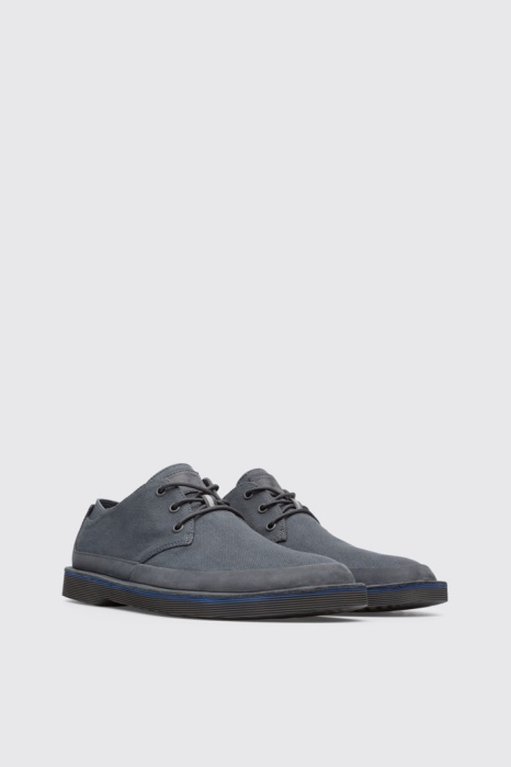 Design Morrys Chaussure Gris Foncé Pour Hommes Camper Be