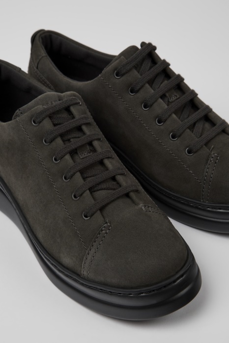 Baskets Runner Up Grises En Nubuck Pour Femme Exclusive Camper Be