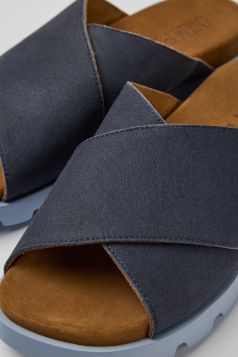 Sandale Brutus Bleu Sandales Pour Hommes Exclusive Camper Be