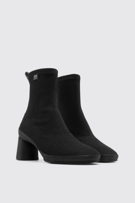 Botte Mi-haute Noire Imperméable Design Gore-tex Pour Femme Camper Be