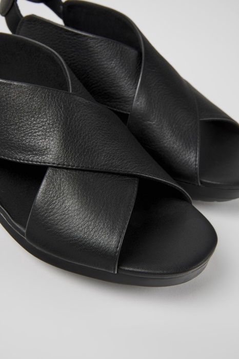 Ballon Design Noir Sandale Femme Camper Be